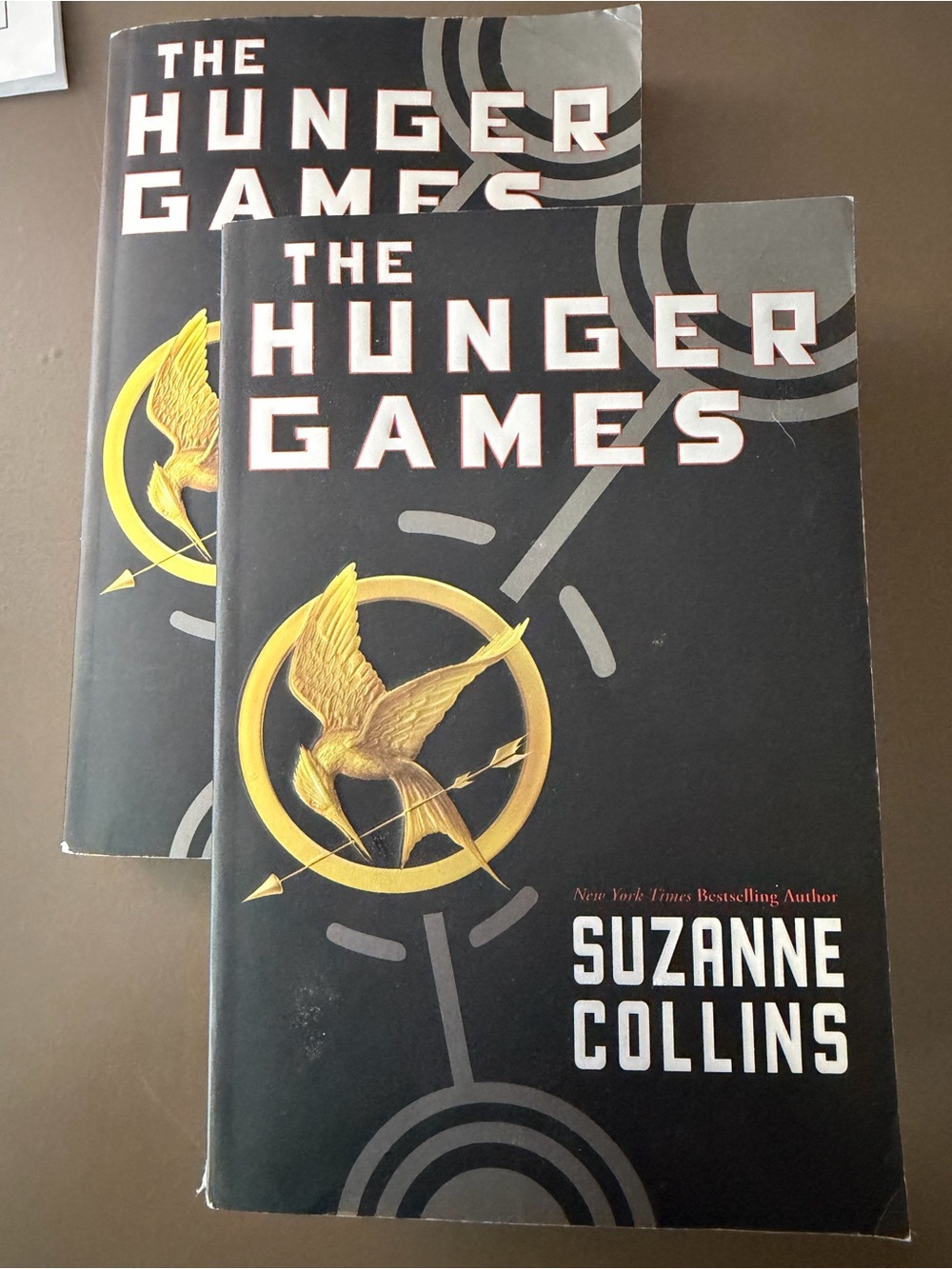 Two The Hunger Games - Black & Gold Paperback Novel